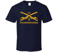 Load image into Gallery viewer, Cbt Avn Squadron - 4th Squadron, 11th Acr - Branch W Txt -  X 300 T Shirt
