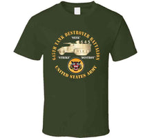 Load image into Gallery viewer, 645th Tank Destroyer Battalion W Td - Ssi - Us Army X 300 T Shirt
