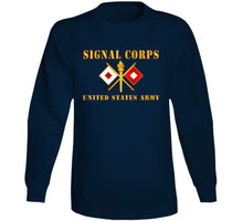 Load image into Gallery viewer, Army - Signal Corps - Branch - Us Army X 300dpi T Shirt
