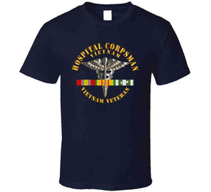 Navy - Hospital Corpsman W Vietnam Svc Ribbons X 300 Classic T Shirt, Crewneck Sweatshirt, Hoodie, Long Sleeve