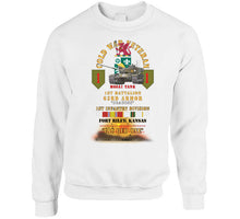 Load image into Gallery viewer, Army - Cold War Vet - 1st Bn 63rd Armor - 1st Inf Div - Fort Riley, Kansas - M60a1 Tank  - Bro W Cold Svc X 300 T Shirt
