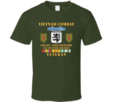 Load image into Gallery viewer, Vietnam Combat Infantry Veteran W 2nd Bn 28th Inf 1st Inf Div -  X 300 Classic T Shirt, Crewneck Sweatshirt, Hoodie, Long Sleeve
