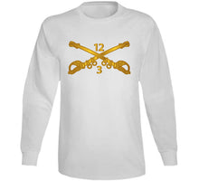 Load image into Gallery viewer, Army - 3rd Squadron - 12th Cavalry Branch Wo Txt Classic T Shirt, Crewneck Sweatshirt, Hoodie, Long Sleeve
