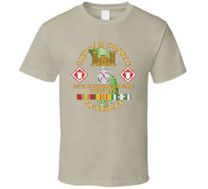 Vietnam Combat Veteran W 20th Engineer Brigade  Ssi - Dong Tam X 300 T Shirt