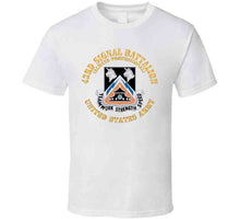 Load image into Gallery viewer, Army  - 43rd Signal Battalion - Always Professional - Us Army W Dui X 300 T Shirt
