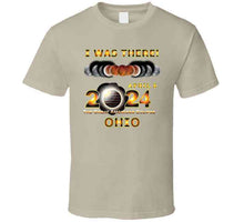 Load image into Gallery viewer, Total Eclipse - 2024 - I Was There W Yellow Outline - Ohio T Shirt
