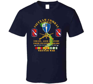 5th Bn 46th Infantry - 198th Infantry Bde W Vn Svc T Shirt