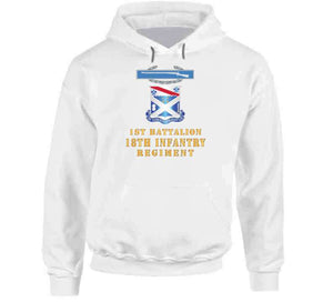 Army - 1st Bn 18th Inf W Dui - Cib X 300 T Shirt