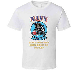 Big Navy - Fleet Logistics Squadron 50 - Ssi - Guam X 300  Classic T Shirt, Crewneck Sweatshirt, Hoodie, Long Sleeve