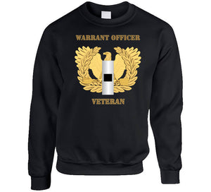 Emblem - Warrant Officer - Wo1 - Veteran X 300 Classic T Shirt, Crewneck Sweatshirt, Hoodie, Long Sleeve