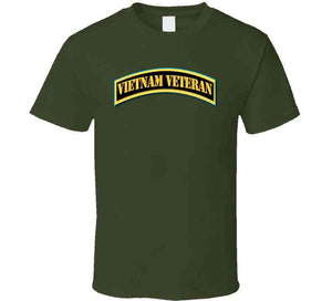 Vietnam Veteran Tab - Gold T Shirt