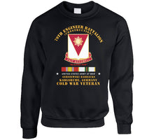 Load image into Gallery viewer, Army - 79th Engineer Bn - Blazing Sun - Gerzewski Barracks - Karlsruhe, Ge W Cold Svc X 300 Classic T Shirt, Crewneck Sweatshirt, Hoodie, Long Sleeve

