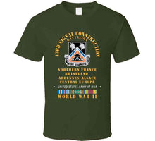 Load image into Gallery viewer, Army - 43rd Signal Battalion - Central Europe - Rhineland Eur Wwii W Eur Svc X 300 T Shirt
