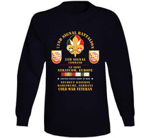 Load image into Gallery viewer, Army - 72nd Signal Bn, 5th Signal Command, Usa Stratcom, Eur, Karlsruhe, Germany W Cold Svc X 300 Classic T Shirt, Crewneck Sweatshirt, Hoodie, Long Sleeve, Mug
