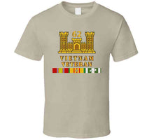 Load image into Gallery viewer, Army - 62nd Engineer Battalion - Eng Branch - Vietnam Vet W Vn Svc T Shirt
