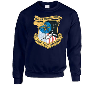 Navy - Naval Air Terminal Norfolk Wo Txt X 300 T Shirt