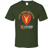 Load image into Gallery viewer, Army  - 99th Field Artillery Battalion - Korean War W Kor Svc X 300 T Shirt
