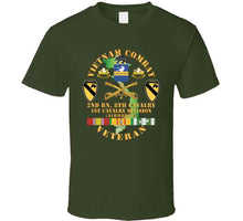 Load image into Gallery viewer, Army - Vietnam Combat Cavalry Veteran W 2bn 8th Cav Coa - 1st Cav Div Abn X 300 T Shirt
