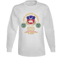 Load image into Gallery viewer, Army - 408th Infantry Regiment, 102nd Infantry Div - Missouri Organized Reserves X 300 T Shirt
