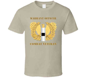 Emblem - Warrant Officer - Wo1 - Combat Veteran X 300 Classic T Shirt, Crewneck Sweatshirt, Hoodie, Long Sleeve