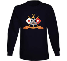 Load image into Gallery viewer, Army - 43rd Signal Battalion W Signal Branch - Br - Ribbon - Dui X 300 T Shirt
