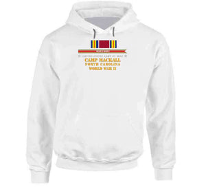 Army - Camp Mckall, Nc W Svc Wwii W Streamer X 300 Classic T Shirt, Crewneck Sweatshirt, Hoodie, Long Sleeve