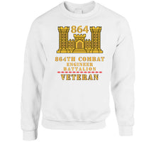 Load image into Gallery viewer, Army - 864th Engineer Battalion - Eng Branch - Veteran X 300 T Shirt
