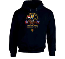 Load image into Gallery viewer, Army - 1st Squadron, 4th Cavalry - 1st Inf Div - Devil Bde - Ft Riley, Ks W Rider X 300 T Shirt

