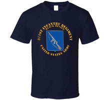 Load image into Gallery viewer, Army - 371st Infantry Regiment - Dui (v1) - Black Devils T Shirt
