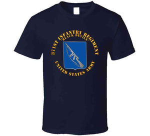 Army - 371st Infantry Regiment - Dui (v1) - Black Devils T Shirt