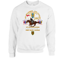 Load image into Gallery viewer, Army - 1st Squadron, 4th Cavalry - 1st Inf Div - Devil Bde - Ft Riley, Ks W Rider X 300 T Shirt
