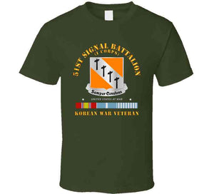 51st Signal Battalion - Korean War Veteran T Shirt