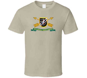 Army - 46th Special Forces Company - Flash W Br - Ribbon X 300 Classic T Shirt, Crewneck Sweatshirt, Hoodie, Long Sleeve