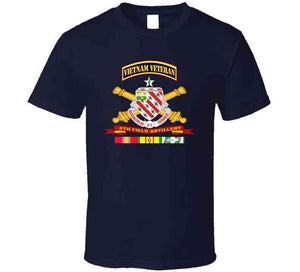 Army - 8th Field Artillery W Br - Ribbon Vn Svc Vet Tab Classic T Shirt, Crewneck Sweatshirt, Hoodie, Long Sleeve