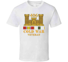 Load image into Gallery viewer, Army - 406th Engineer Battalion - Eng Branch - Cold War Veteran W Cold Svc Classic T Shirt, Crewneck Sweatshirt, Hoodie, Long Sleeve

