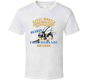 Navy - Seabee - Retired X 300  Classic T Shirt, Crewneck Sweatshirt, Hoodie, Long Sleeve