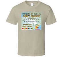 Load image into Gallery viewer, Invasion Of Panama - Just Cause - Fort Kobbe - Cz W Svc Ribbons W Map X 300 T Shirt
