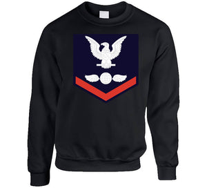 Rank Insignia - Us Navy - E4 - Aviation Electricians Mate (em) - Rate - Rank - Po3 Wo Txt X 300 T Shirt