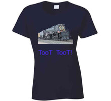 Load image into Gallery viewer, Toot Toot Train Ladies T Shirt
