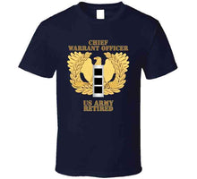 Load image into Gallery viewer, Emblem - Warrant Officer - Cw3 - Retired X 300 T Shirt
