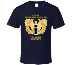 Emblem - Warrant Officer - Cw3 - Retired X 300 T Shirt