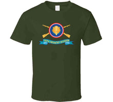 Load image into Gallery viewer, Army - 106th Infantry Division - Ssi W Br - Ribbon X 300 T Shirt
