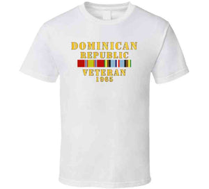 Dominican Republic Intervention Veteran W  Exp Svc T Shirt