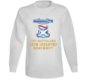 Army - 1st Bn 18th Inf W Dui - Cib X 300 T Shirt