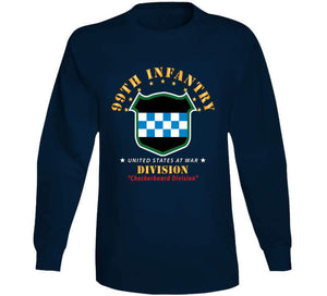 99th Infantry Division - Checkerboard Division X 300  Classic T Shirt, Crewneck Sweatshirt, Hoodie, Long Sleeve