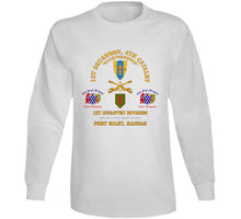 Load image into Gallery viewer, Army - 1st Squadron, 4th Cavalry - 1st Inf Div - Devil Bde - Ft Riley, Ks X 300 T Shirt

