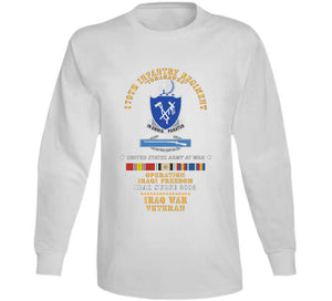 179th Infantry Regiment - Tomahawks - Iraq Surge 2008 W Cib - Oif - Iraq Svc X 300 Classic T Shirt, Crewneck Sweatshirt, Hoodie, Long Sleeve