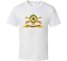 Load image into Gallery viewer, 110th Armor Regiment W Br - Ribbon X 300 T Shirt
