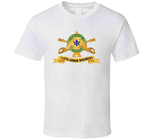 110th Armor Regiment W Br - Ribbon X 300 T Shirt