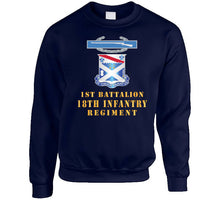 Load image into Gallery viewer, Army - 1st Bn 18th Inf W Dui - Cib X 300 Classic T Shirt, Crewneck Sweatshirt, Hoodie, Long Sleeve
